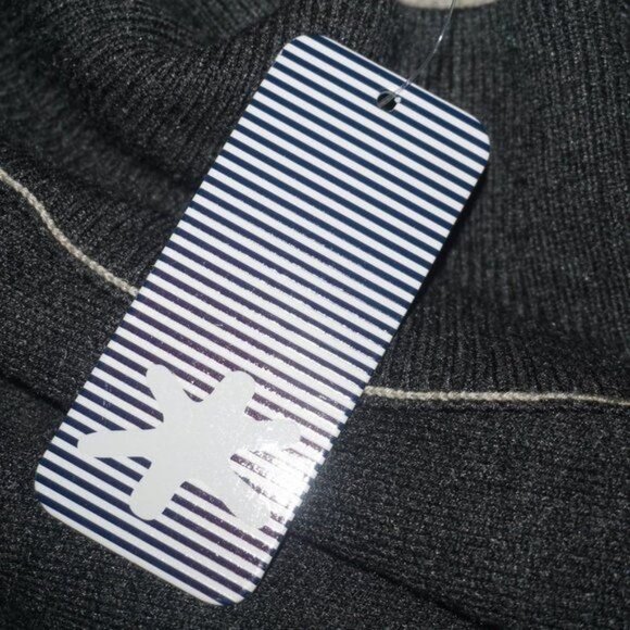 Splendid Cashmere Blend Turtleneck Poncho Sweater - Picture 6 of 8